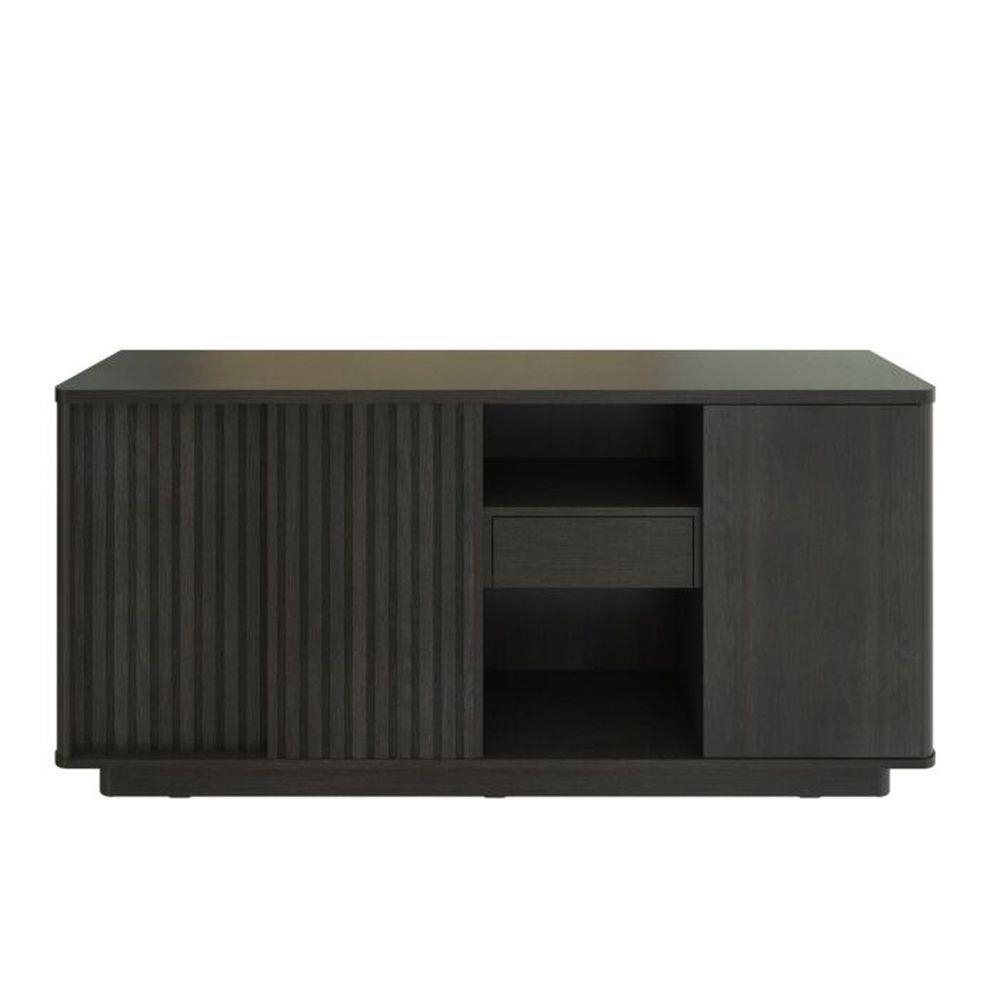 ตู้เตี้ยบานผสม SB FURNITURE NOIR 19237993 160 ซม. สีเทา