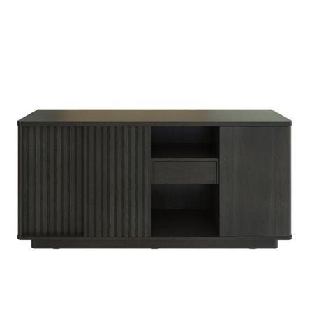 ตู้เตี้ยบานผสม SB FURNITURE NOIR 19237993 160 ซม. สีเทา_1
