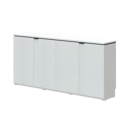 ตู้เตี้ยบานเปิด SB FURNITURE KEITH 19239996 160 ซม. สีขาว_0