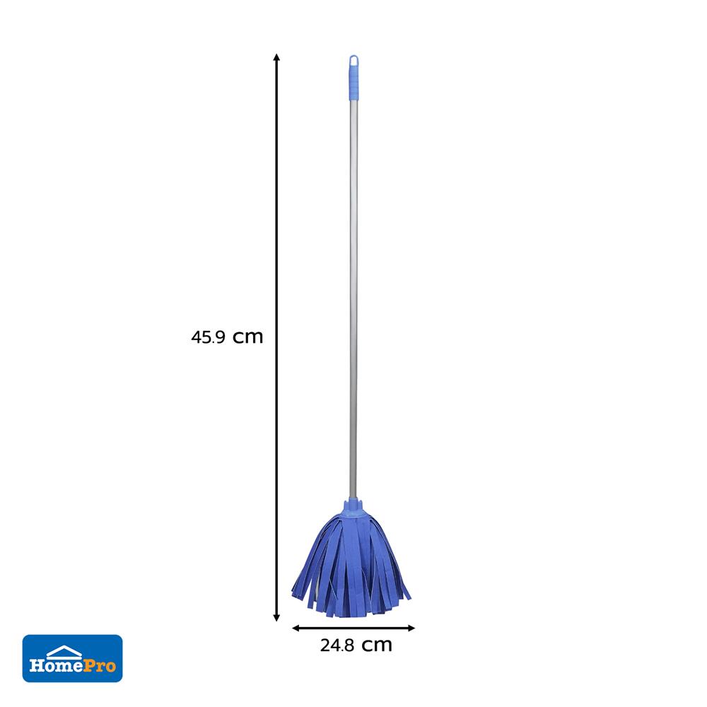 ไม้ม็อบชามัวร์หัวจุก NEW SPONGE 4 นิ้ว สีน้ำเงิน