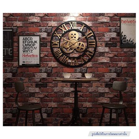 นาฬิกาแขวน INTERY C1038C012_12 19.68 นิ้ว สีเงิน/ดำ_4