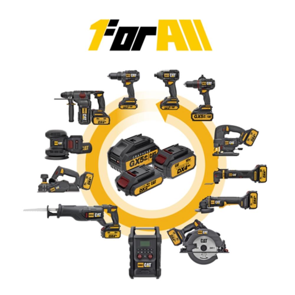 แท่นชาร์จแบตเตอรี่ CAT DXC42 18 โวลต์