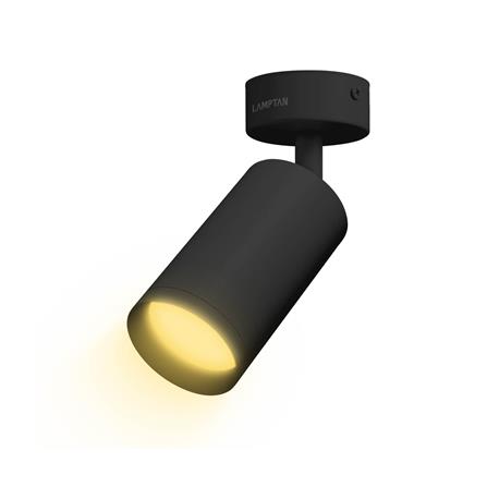 แทรคไลท์ LED LAMPTAN TRACK PROLONG FIX 7 วัตต์ WARM WHITE สีดำ_2