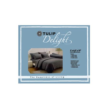 ชุดผ้าปูที่นอน 5 ฟุต (ชุด 5 ชิ้น) TULIP DELIGHT 60057-DL589_3