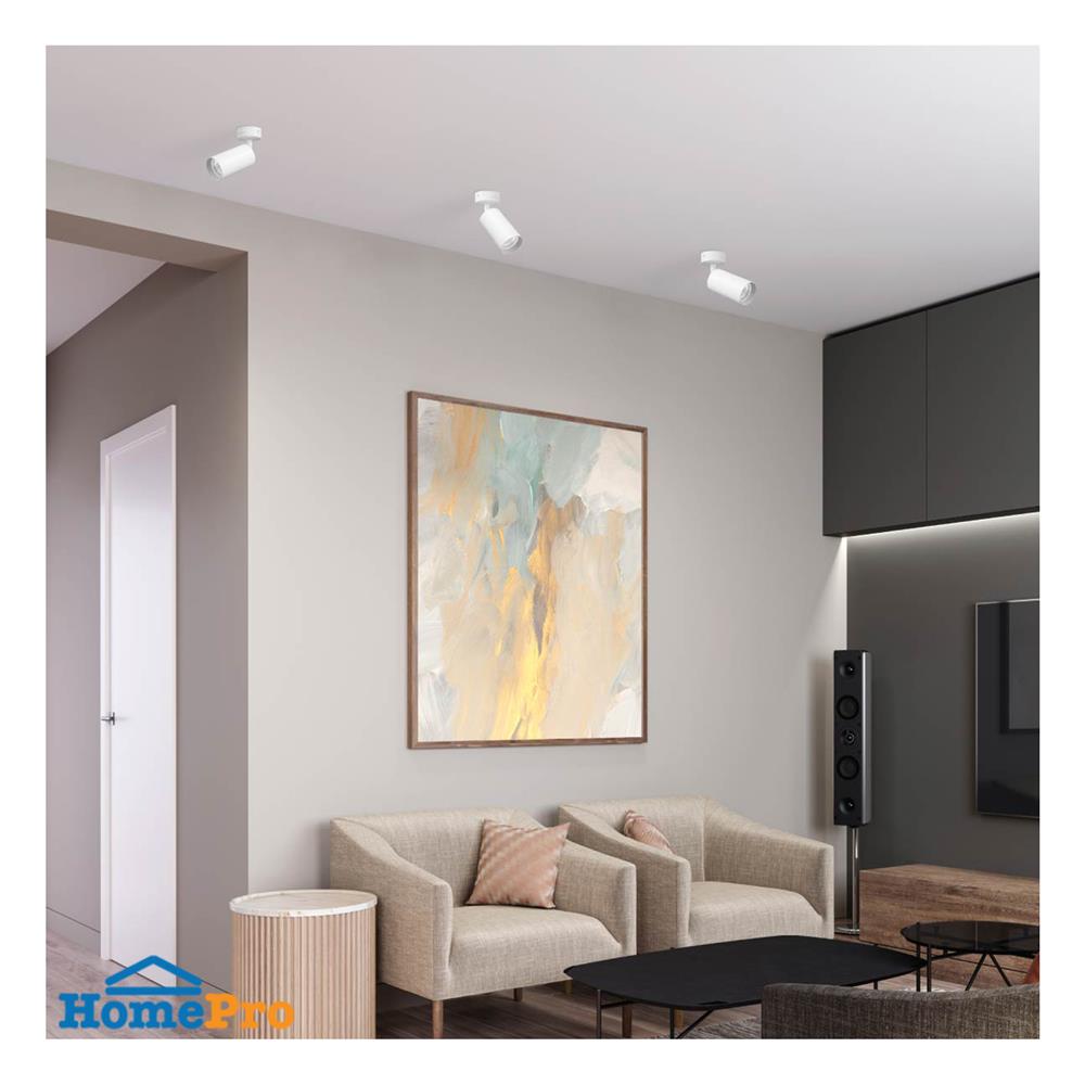 แทรคไลท์ LED LAMPTAN TRACK PROLONG FIX 7 วัตต์ WARM WHITE สีขาว