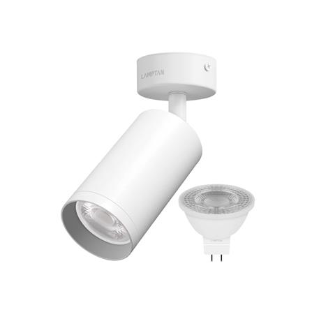 แทรคไลท์ LED LAMPTAN TRACK PROLONG FIX 7 วัตต์ WARM WHITE สีขาว_0