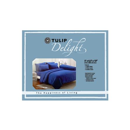 ชุดผ้าปูที่นอน 5 ฟุต (ชุด 5 ชิ้น) TULIP DELIGHT 60057-DL588_3