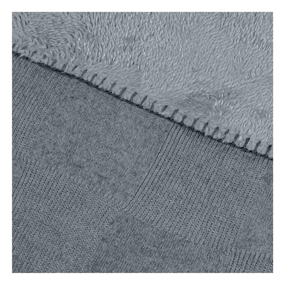 ผ้าห่ม BENETTA CHECKERBOARD 70x90 นิ้ว สี DARK GREY