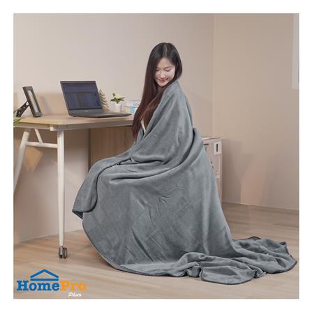 ผ้าห่ม BENETTA CHECKERBOARD 70x90 นิ้ว สี DARK GREY_5