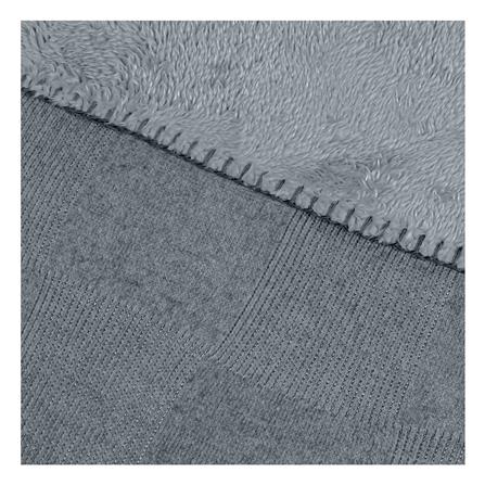 ผ้าห่ม BENETTA WINNIE 70x90 นิ้ว สี DARK GREY_2