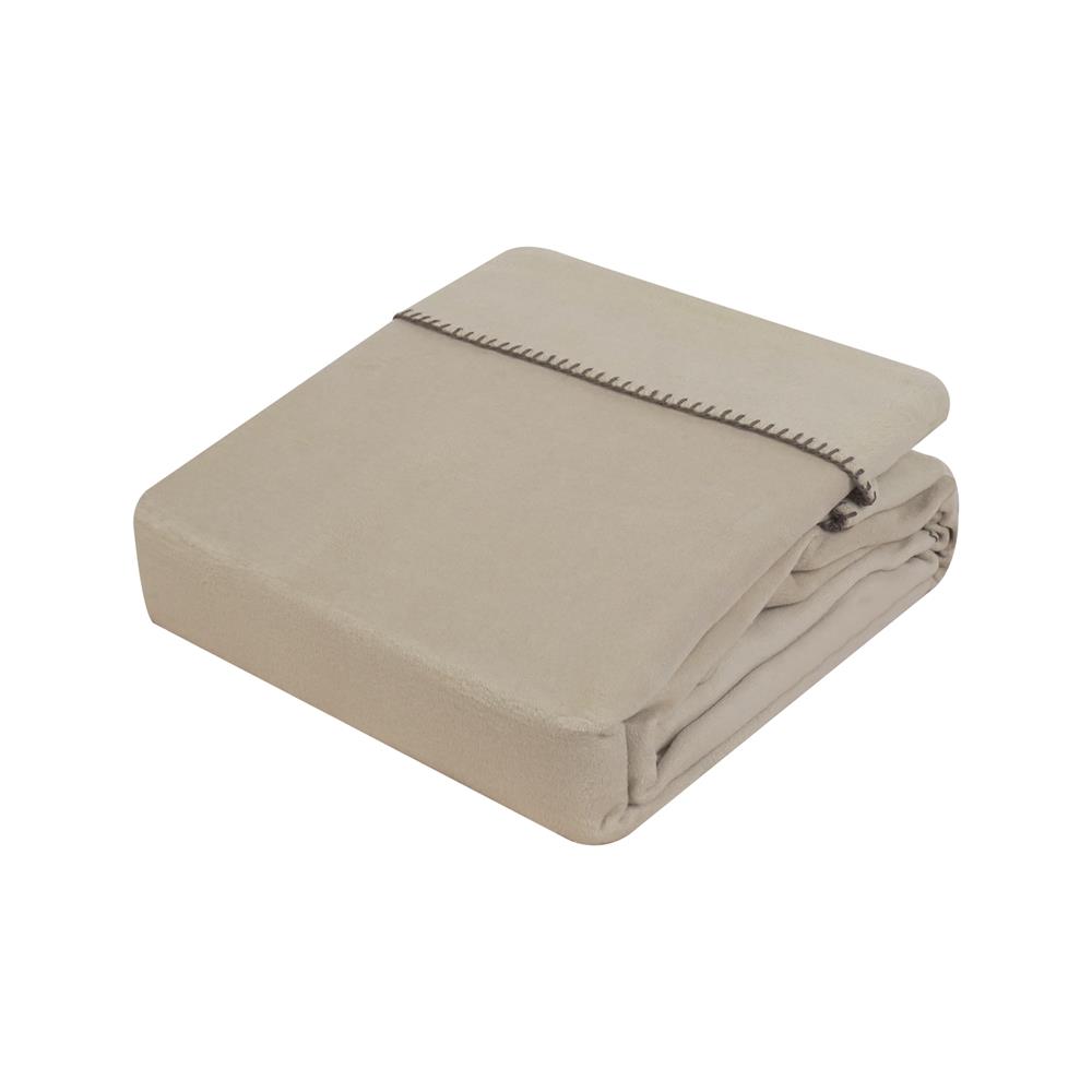 ผ้าห่ม BENETTA CASHMERE 70x90 นิ้ว สี BROWN_1