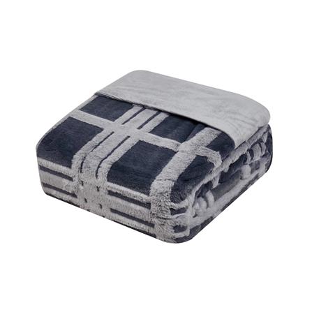 ผ้าห่ม BENETTA SCARLET 70x90 นิ้ว สี NAVY_0