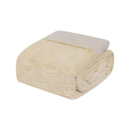 ผ้าห่ม BENETTA ROSALYNN 70x90 นิ้ว สี BEIGE_0