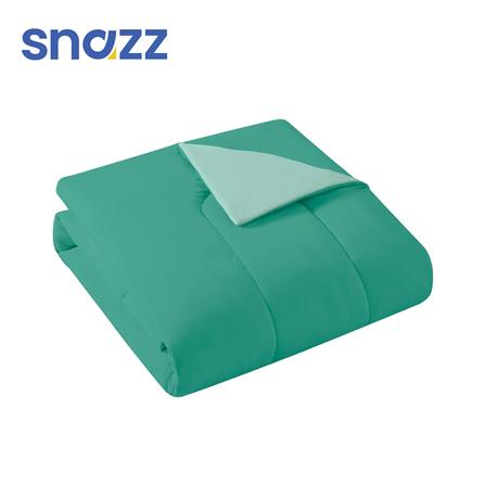 ผ้านวม SNAZZ ARON 70x90 นิ้ว สี GREEN_0