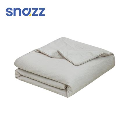 ผ้านวม SNAZZ COOLING BREEZY 70x90 นิ้ว สี BROWN_0