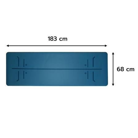 เสื่อโยคะ SNAZZ LUXE 68X183 ซม. สีน้ำเงิน_8