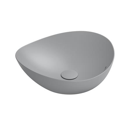 อ่างล้างหน้าวางบนเคาน์เตอร์ TOTO LW4704-MGR สีเทา_1