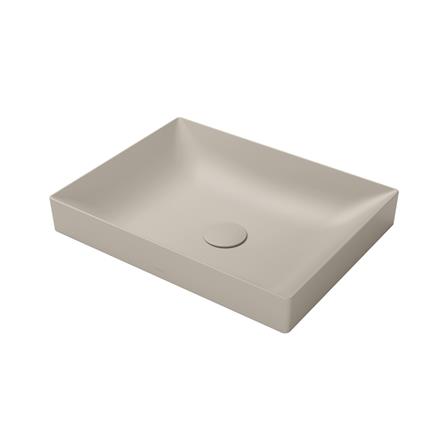 อ่างล้างหน้าวางบนเคาน์เตอร์ TOTO LW4715R-MBE สีเบจ_1