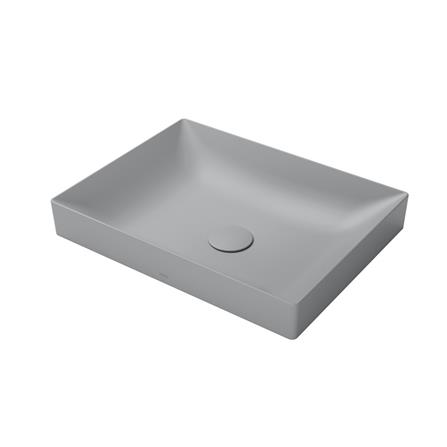 อ่างล้างหน้าวางบนเคาน์เตอร์ TOTO LW4715R-MGR สีเทา_1