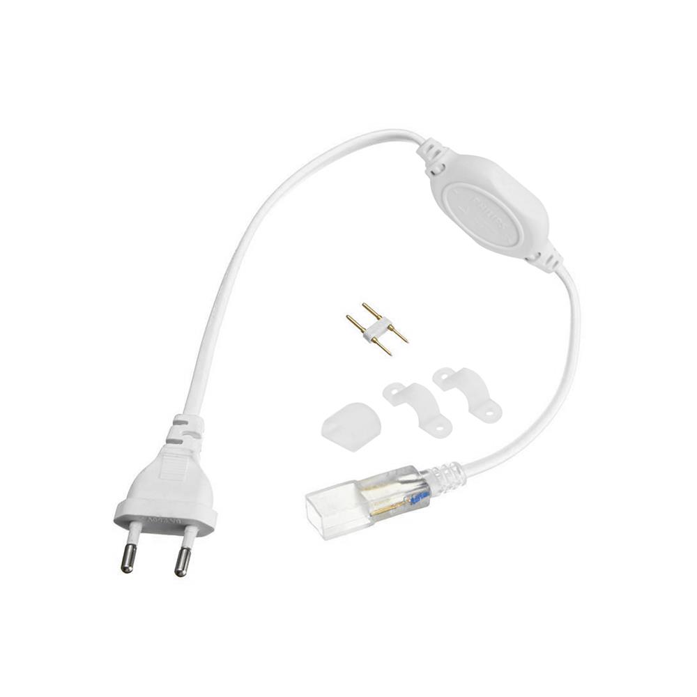 หัวจ่ายไฟสำหรับไฟเส้น LED PHILIPS SINGLE COLOR 220 โวลล์