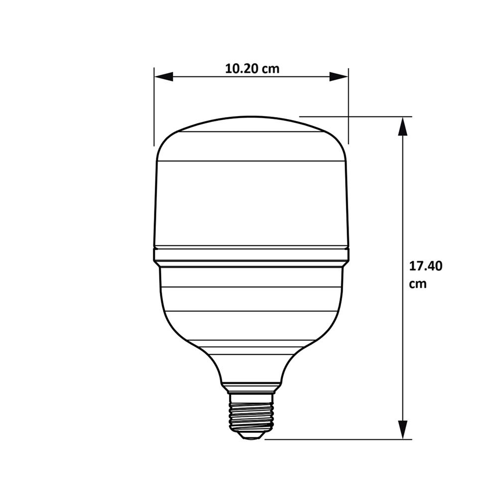 หลอด LED PHILIPS TRUE FORCE ESSENTIAL 35 วัตต์ DAYLIGHT E27