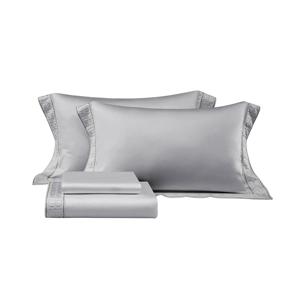 ชุดผ้าปูที่นอน 6 ฟุต (ชุด 3 ชิ้น) BENETTA CLASSIC สี GREY