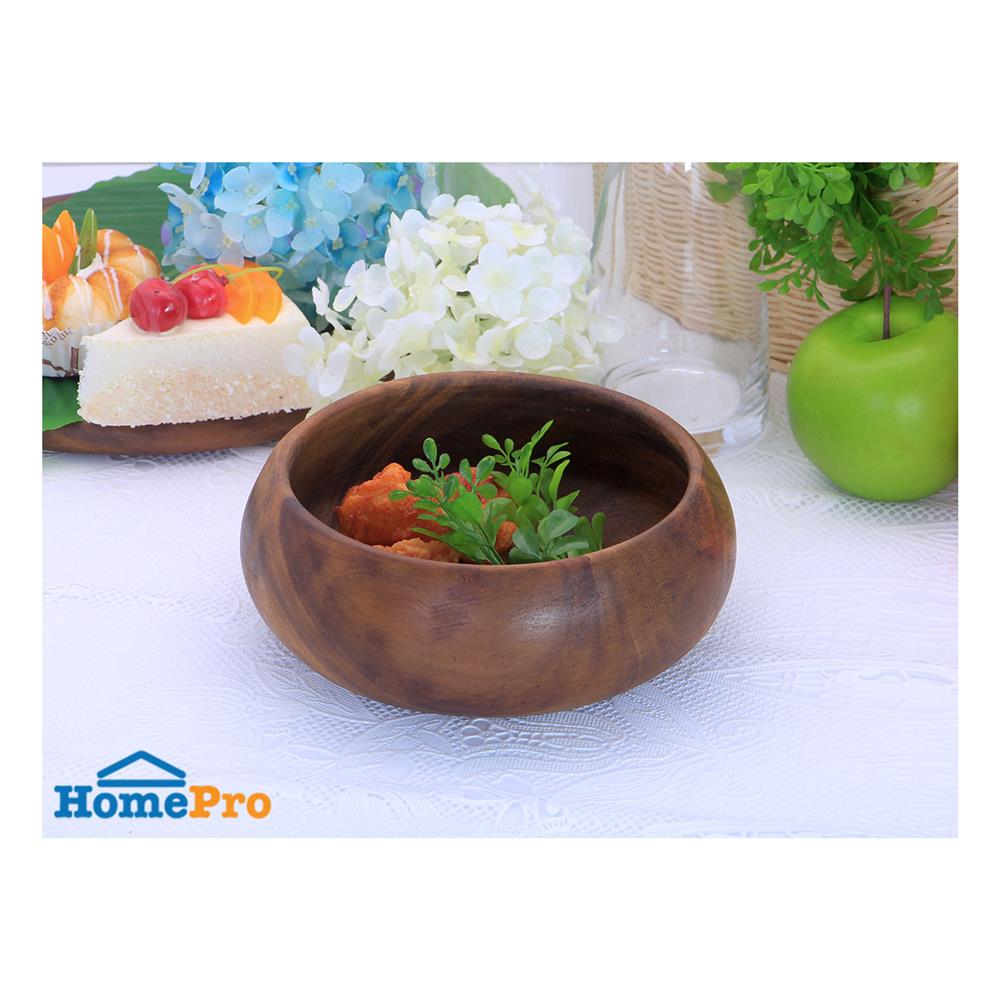 ชามไม้ 8 นิ้ว PENGUIN NATURE BOW