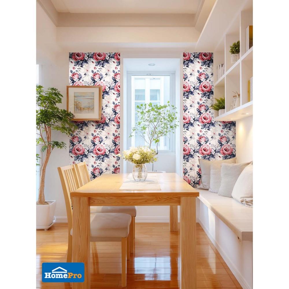 กระเบื้องผนัง 30x45 ซม. DURAGRES นาเดีย ฟลอร่า พิงค์ A 0.81 ตร.ม