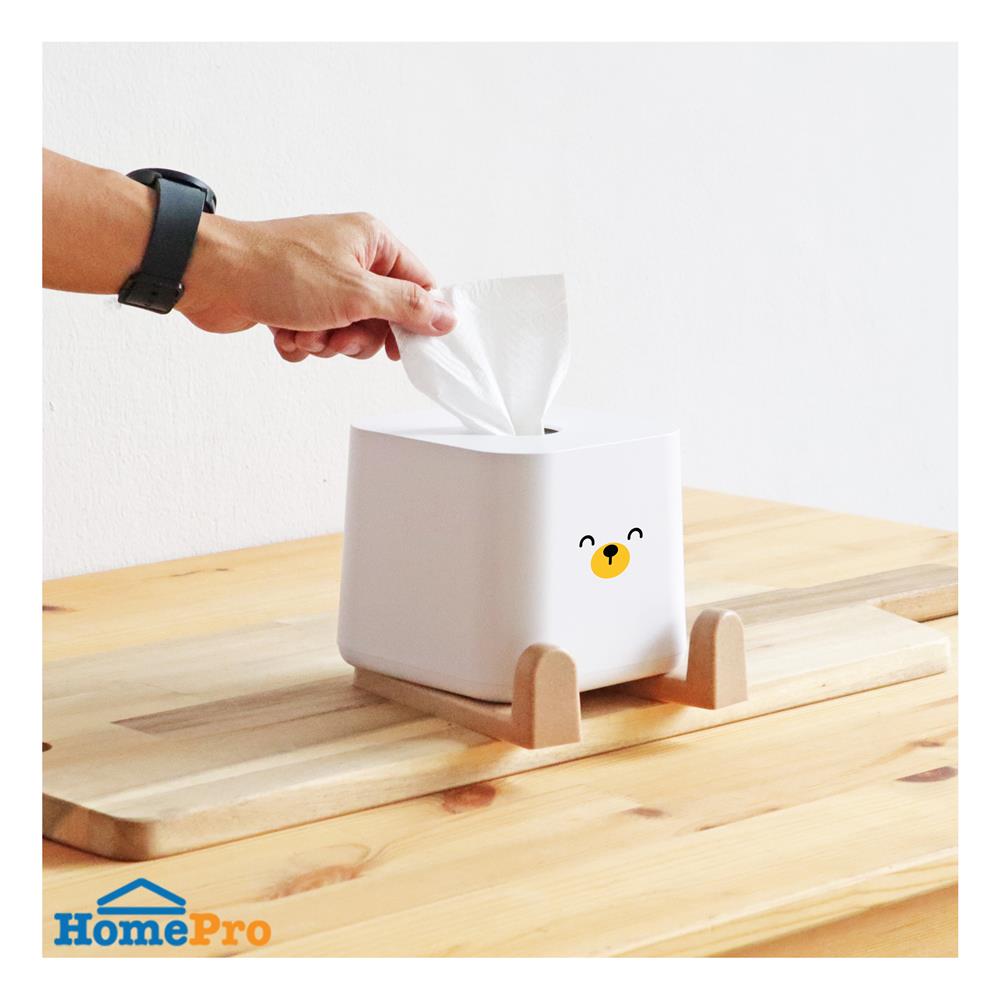 กล่องทิชชู่ MINIMAL SCULPT BEAR SMILE