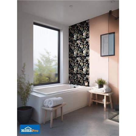 กระเบื้องผนัง 30x45 ซม. DURAGRES ออเดรย์ ฟลอร่า ดำ A 0.81 ตร.ม._5