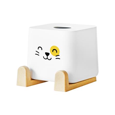 กล่องทิชชู่ MINIMAL SCULPT CAT SMILE_0