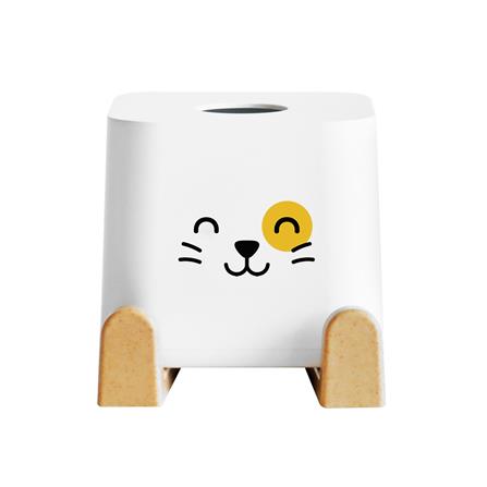 กล่องทิชชู่ MINIMAL SCULPT CAT SMILE_1