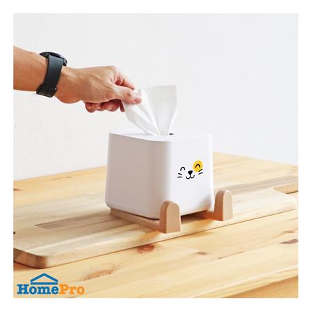 กล่องทิชชู่ MINIMAL SCULPT CAT SMILE_4