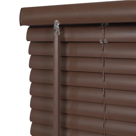 มู่ลี่ไวนิล HOME LIVING STYLE CORDLESS 90x130 ซม. สีน้ำตาลเข้ม_3