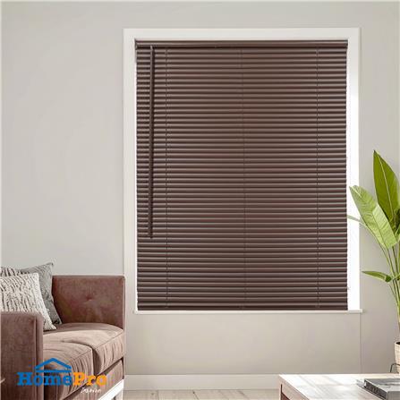 มู่ลี่ไวนิล HOME LIVING STYLE CORDLESS 90x130 ซม. สีน้ำตาลเข้ม_5