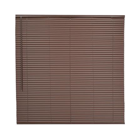 มู่ลี่ไวนิล HOME LIVING STYLE CORDLESS 120x130 ซม. สีน้ำตาลเข้ม_0