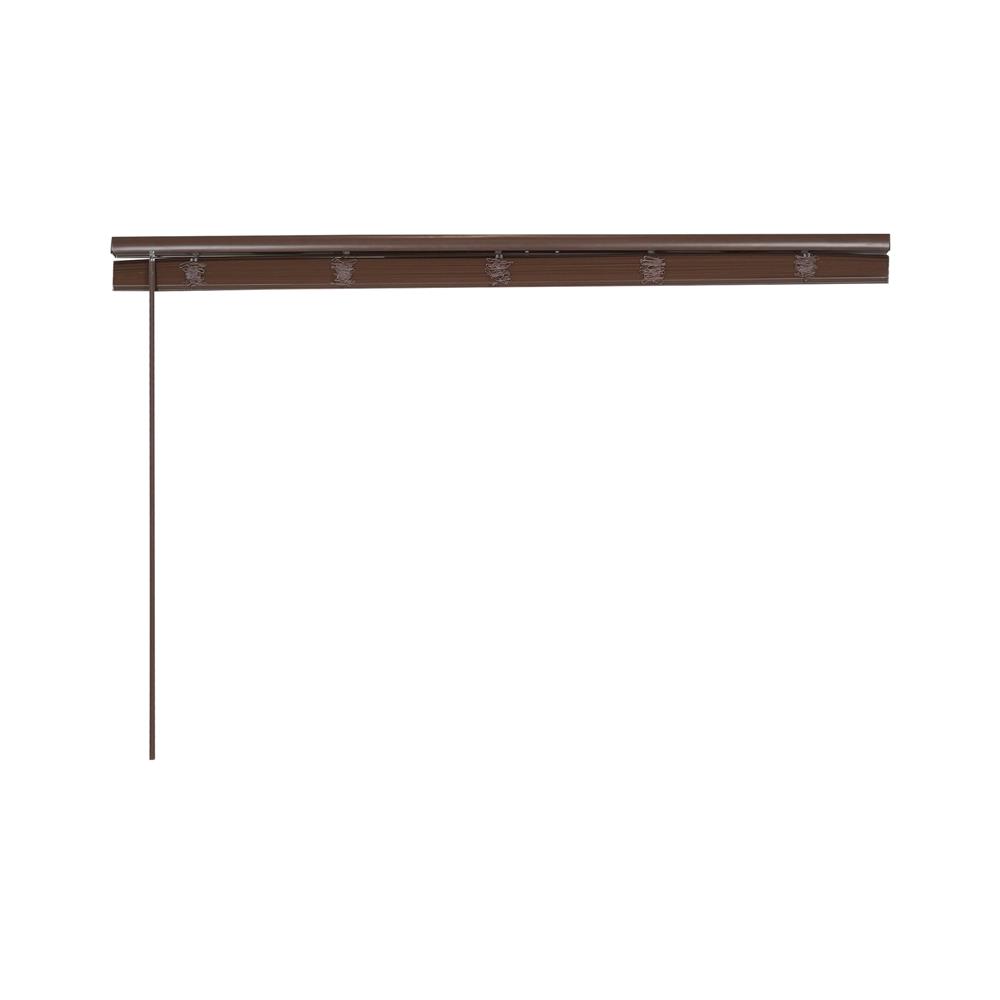 มู่ลี่ไวนิล HOME LIVING STYLE CORDLESS 120x160 ซม. สีน้ำตาลเข้ม