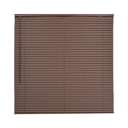 มู่ลี่ไวนิล HOME LIVING STYLE CORDLESS 120x160 ซม. สีน้ำตาลเข้ม_0