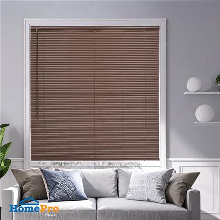 มู่ลี่ไวนิล HOME LIVING STYLE CORDLESS 120x160 ซม. สีน้ำตาลเข้ม_5