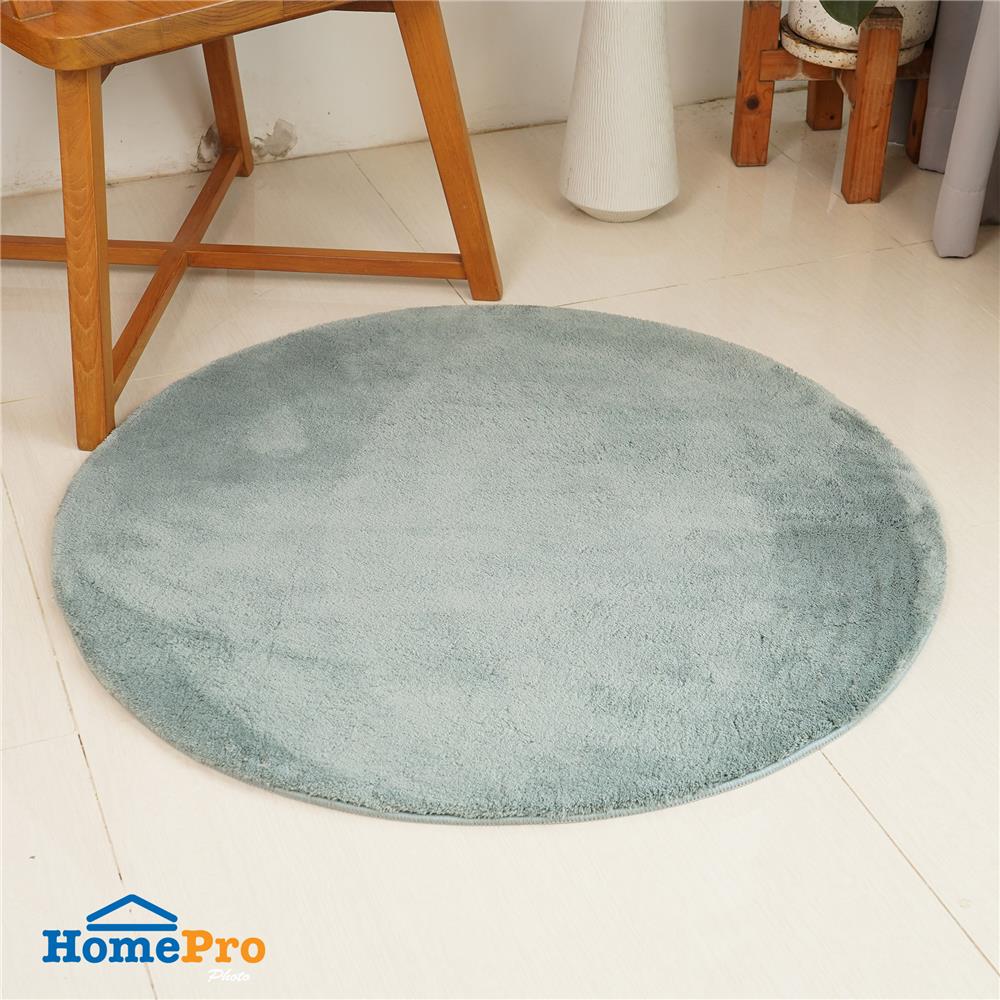 พรม HOME LIVING STYLE TEDDY 90x90 ซม. สีเขียว