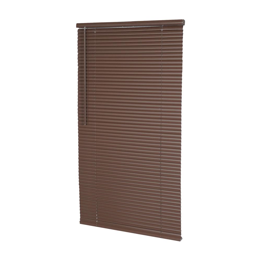 มู่ลี่ไวนิล HOME LIVING STYLE CORDLESS 70x130 ซม. สีน้ำตาลเข้ม