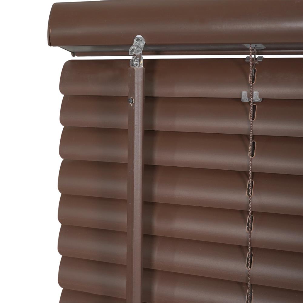 มู่ลี่ไวนิล HOME LIVING STYLE CORDLESS 70x130 ซม. สีน้ำตาลเข้ม