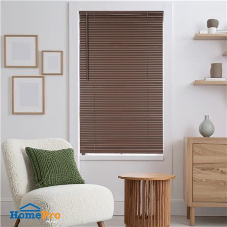 มู่ลี่ไวนิล HOME LIVING STYLE CORDLESS 70x130 ซม. สีน้ำตาลเข้ม_5