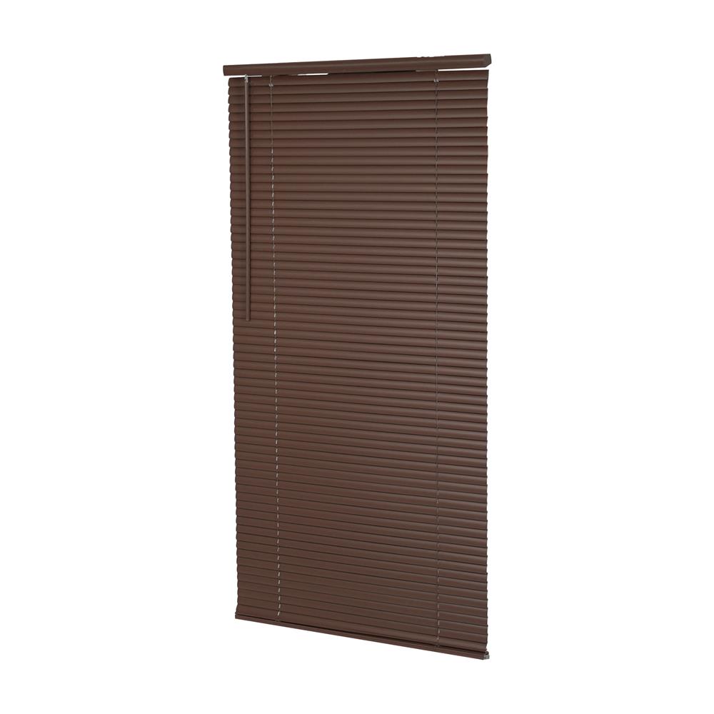 มู่ลี่ไวนิล HOME LIVING STYLE CORDLESS 70x160 ซม. สีน้ำตาลเข้ม