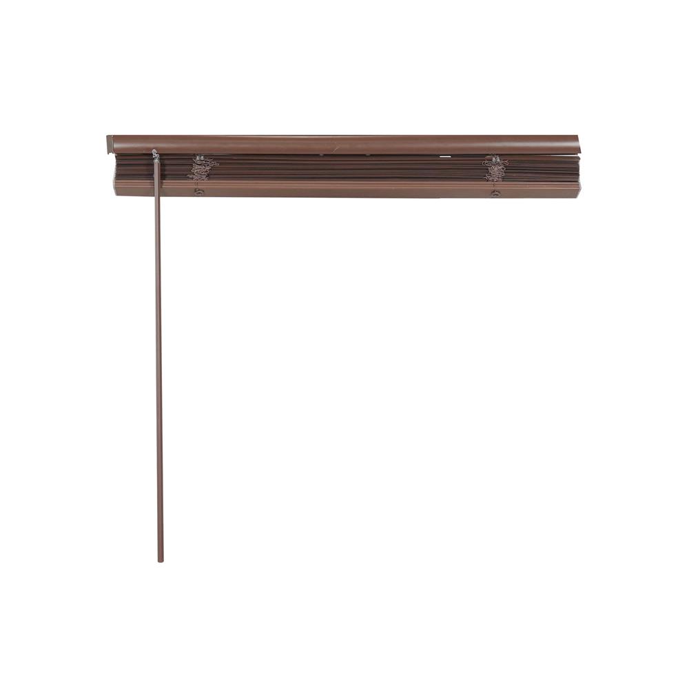 มู่ลี่ไวนิล HOME LIVING STYLE CORDLESS 70x160 ซม. สีน้ำตาลเข้ม