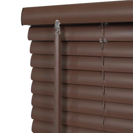 มู่ลี่ไวนิล HOME LIVING STYLE CORDLESS 90x160 ซม. สีน้ำตาลเข้ม_3