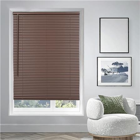 มู่ลี่ไวนิล HOME LIVING STYLE CORDLESS 90x160 ซม. สีน้ำตาลเข้ม_5