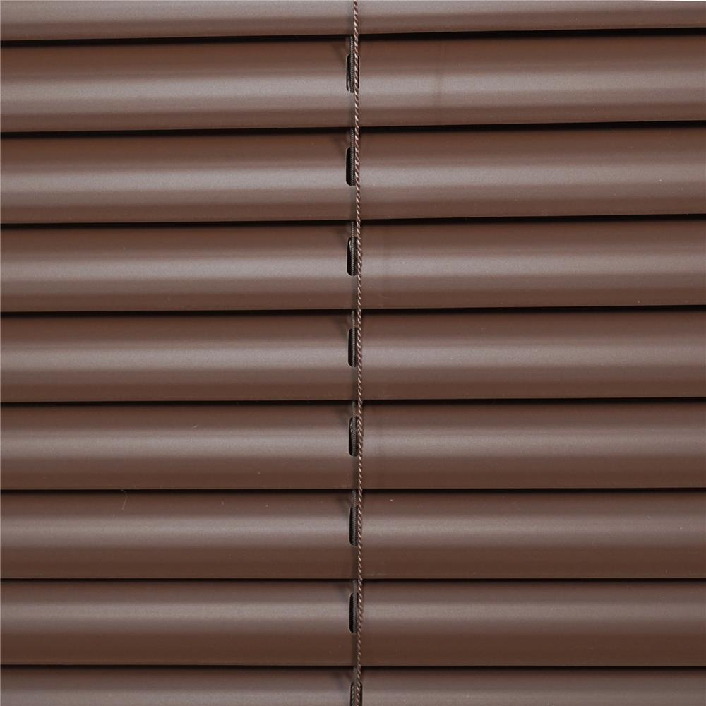 มู่ลี่ไวนิล HOME LIVING STYLE CORDLESS 155x160 ซม. สีน้ำตาลเข้ม