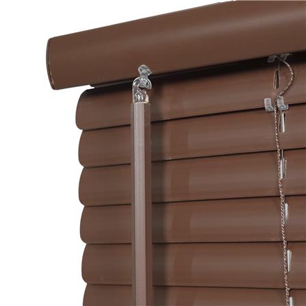 มู่ลี่ไวนิล HOME LIVING STYLE CORDLESS 155x160 ซม. สีน้ำตาลเข้ม_3