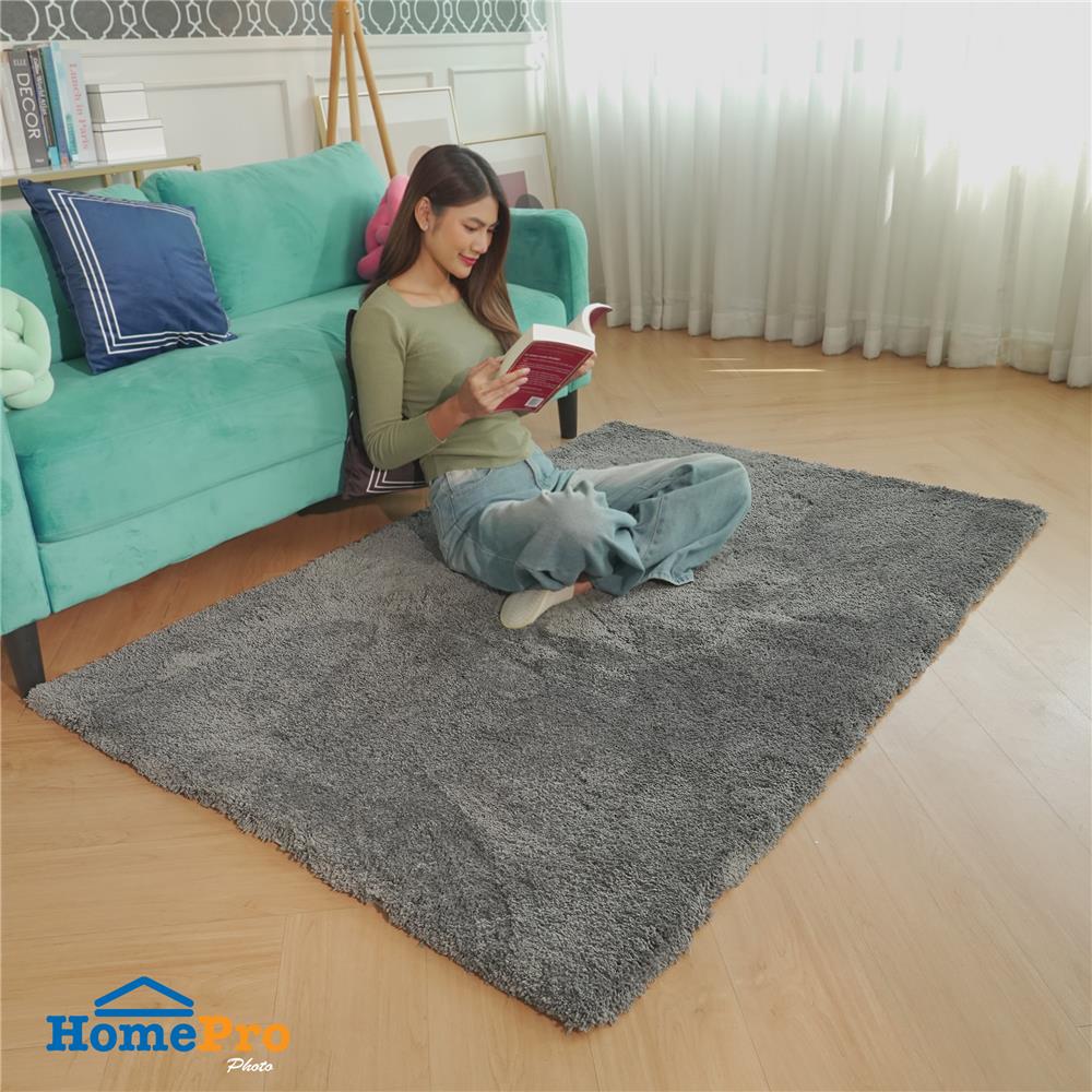 พรม HOME LIVING STYLE MELODY 120X180 ซม. สีเทาเข้ม